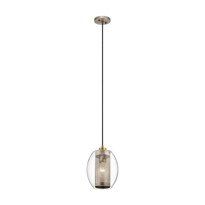 Kichler Asher 1 Light Mini Pendant Light - Antique Pewter