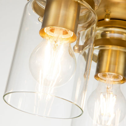 Kichler Brinley 3 Light Flush Mount Light - Brass