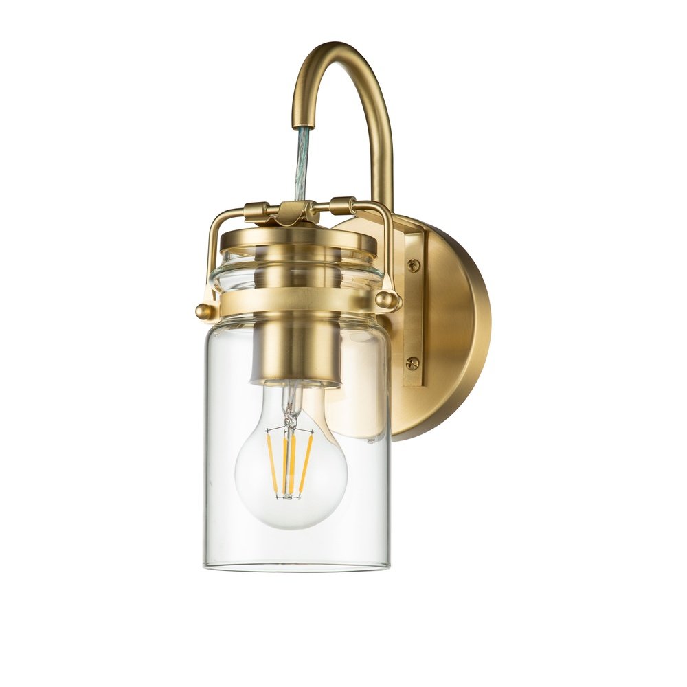 Kichler Brinley 1 Light Wall Light - Brass
