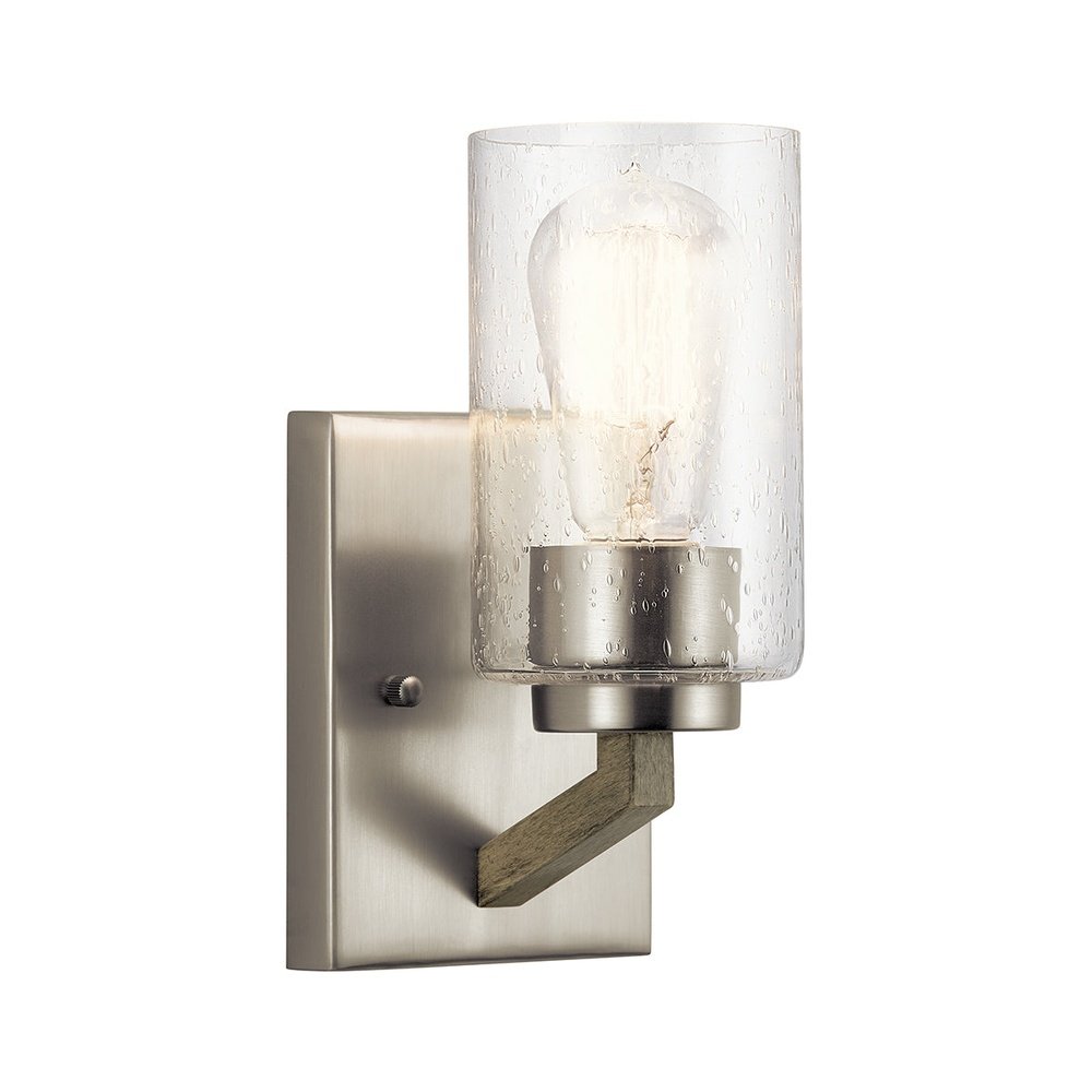 Kichler Deryn 1 Light Wall Light - Antique Grey