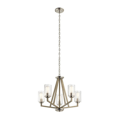 Kichler Deryn 5 Light Chandelier - Antique Grey
