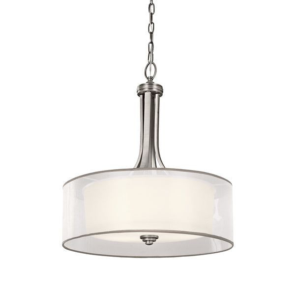 Lacey 4 Light Pendant Light - Antique Pewter