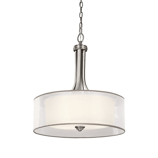 Lacey 4 Light Pendant Light - Antique Pewter