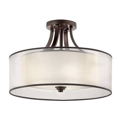Lacey 4 Light Ceiling Light - Mission Bronze