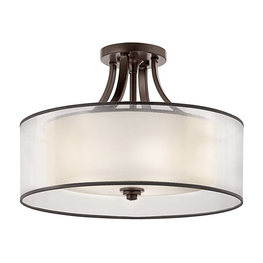 Lacey 4 Light Ceiling Light - Mission Bronze