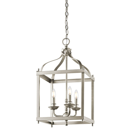 Larkin 3 Light Pendant Light - Brushed Nickel