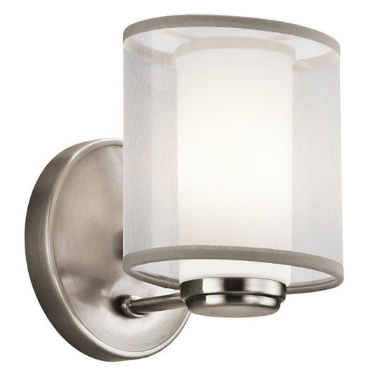 Saldana 1 Light Wall Light - Classic Pewter