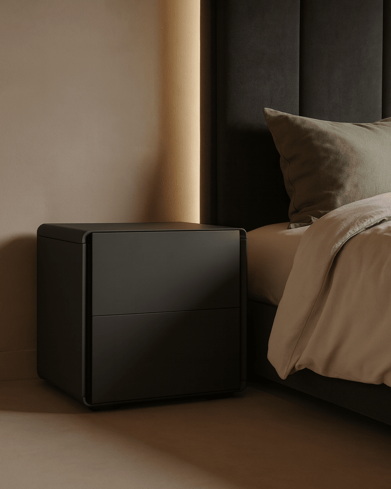 Kota Bedside - Matte Anthracite