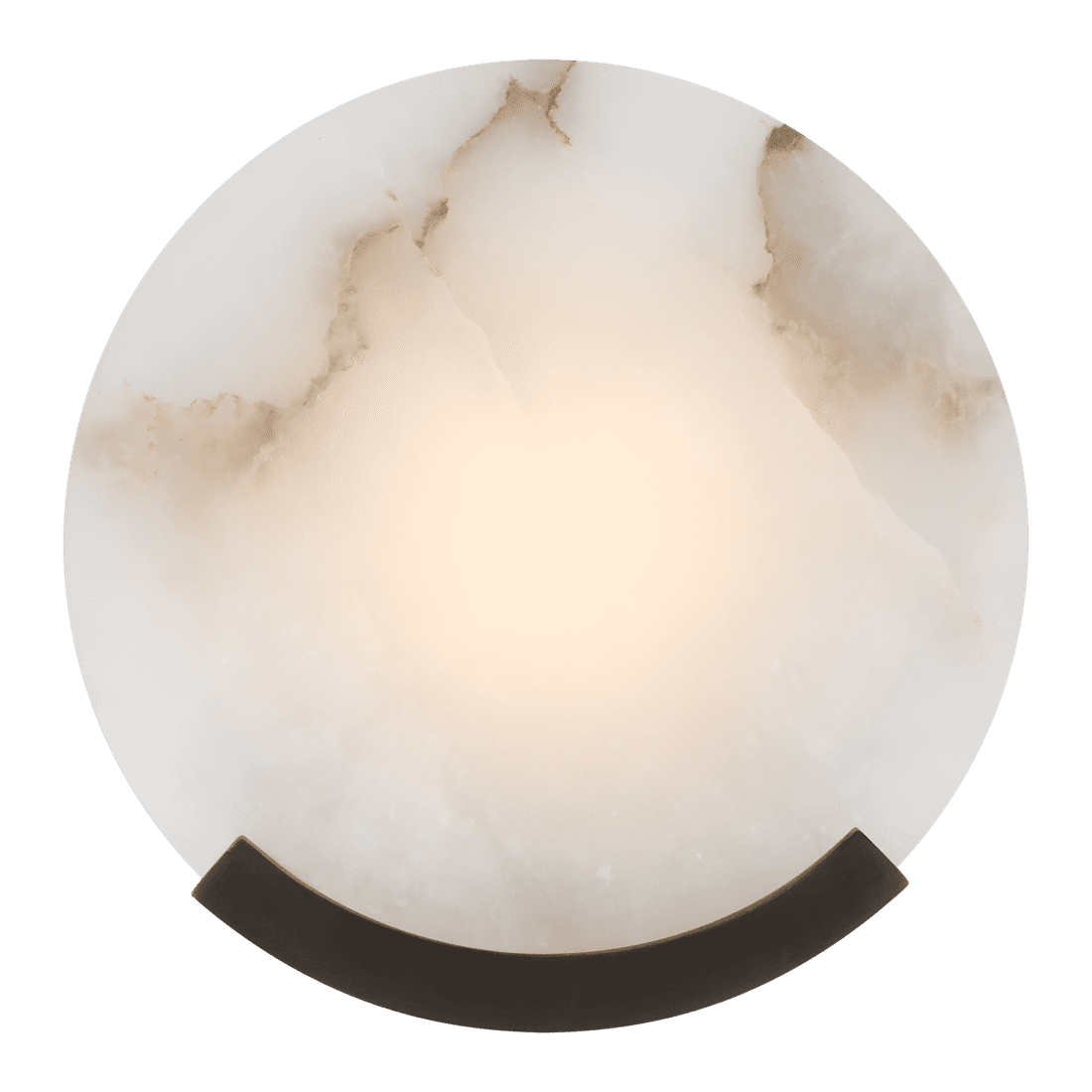 Melange Sconce - Bronze with Alabaster