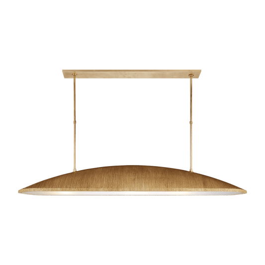 Utopia Large Linear Pendant - Gild with Frosted Acrylic