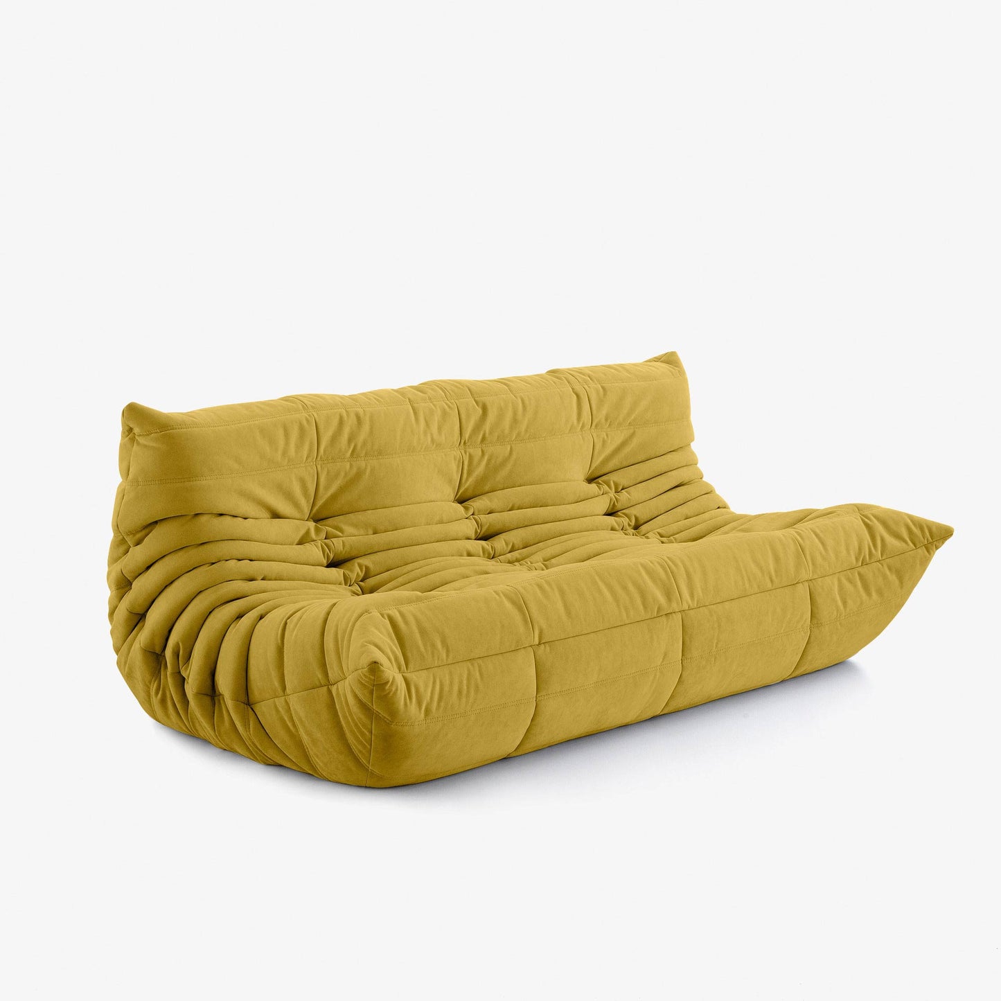 Koto "Togo": Yellow Compressed Canapé Sofa