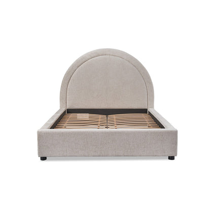 Lagos King Size Bed - Bennet Taupe