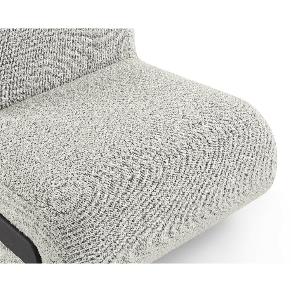 Bola Occasional Chair - Boucle Whisk & Black