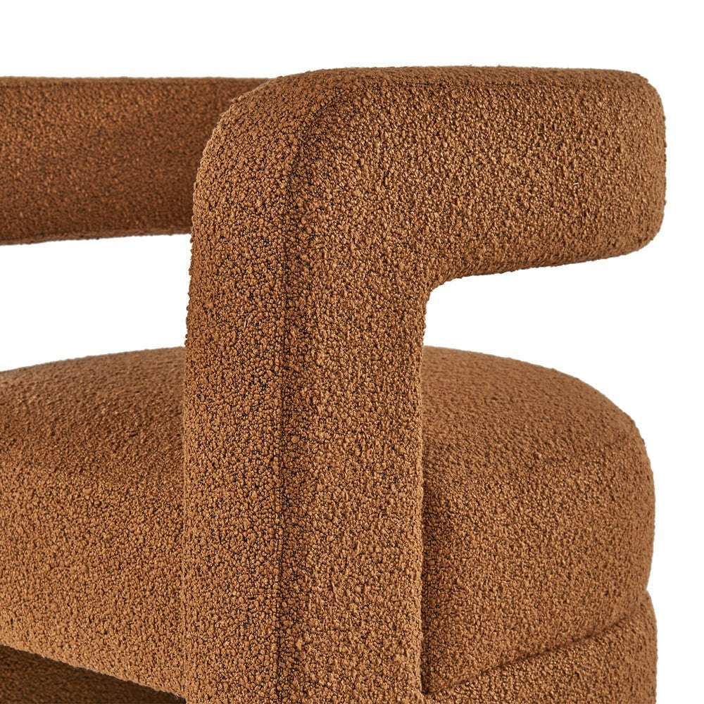 Minox Chair - Beau Clay Boucle