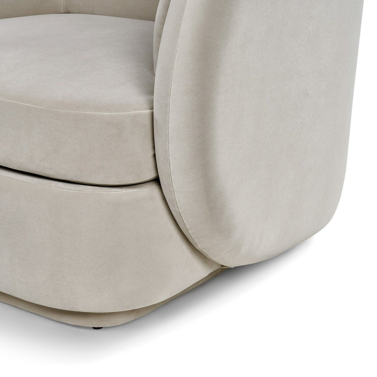 Chantal Occasional Chair - Kaster Pebble
