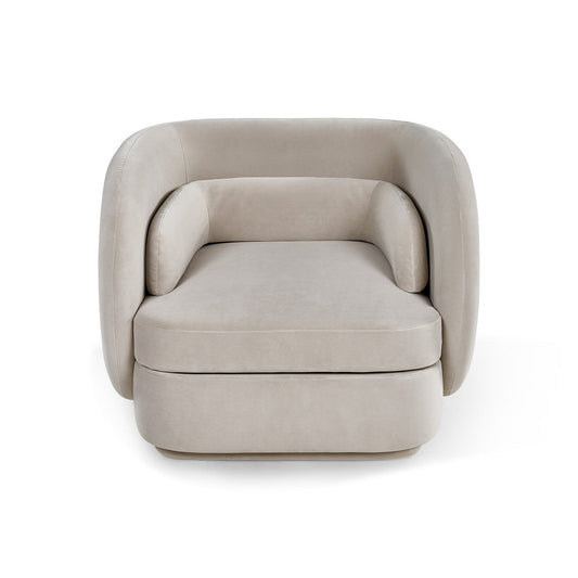 Chantal Occasional Chair - Kaster II Pebble