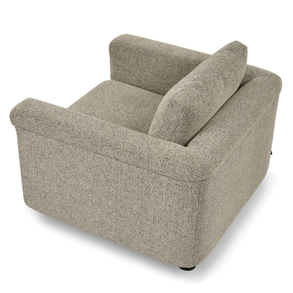 Delta Occasional Chair - Colmer Silver Grain