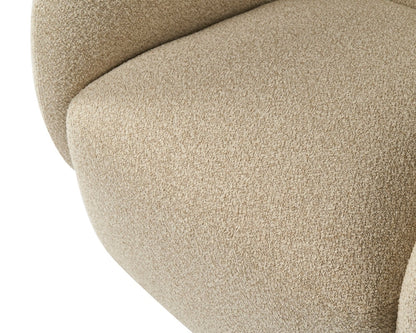 Elba Occasional Swivel Chair - Capela Sand