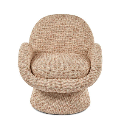 Arles Occasional Swivel Chair - Dexter Sparkle Citrus