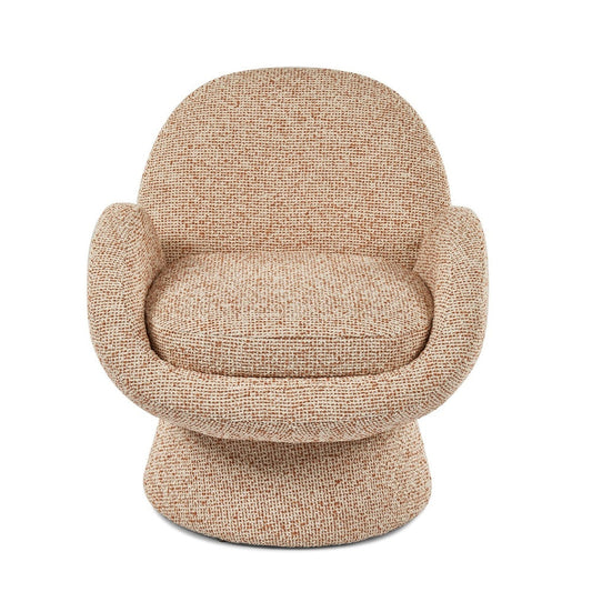 Arles Occasional Swivel Chair - Dexter Sparkle Citrus