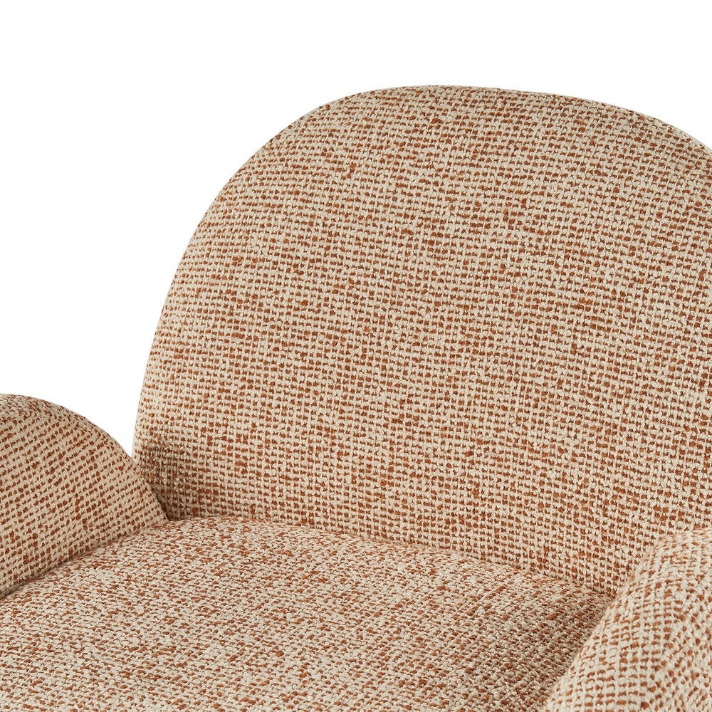 Arles Occasional Swivel Chair - Dexter Sparkle Citrus
