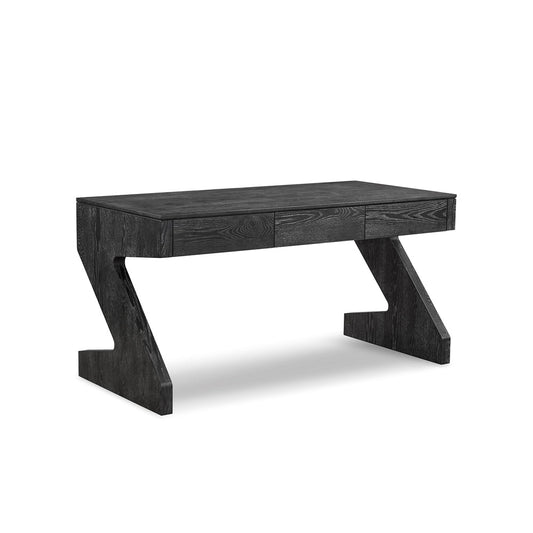 Zeta Desk - Ebony Cerused