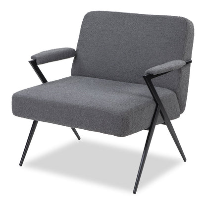 Ponti Occasional Chair - Boucle Grey