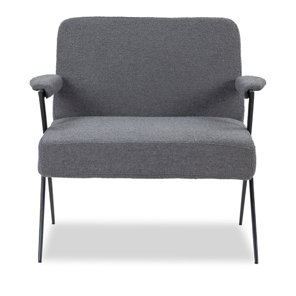 Ponti Occasional Chair - Boucle Grey