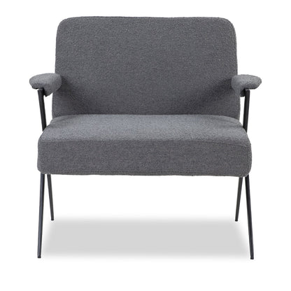 Ponti Occasional Chair - Boucle Grey