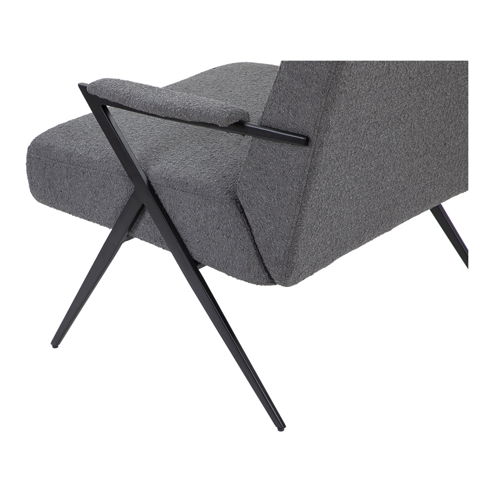 Ponti Occasional Chair - Boucle Grey