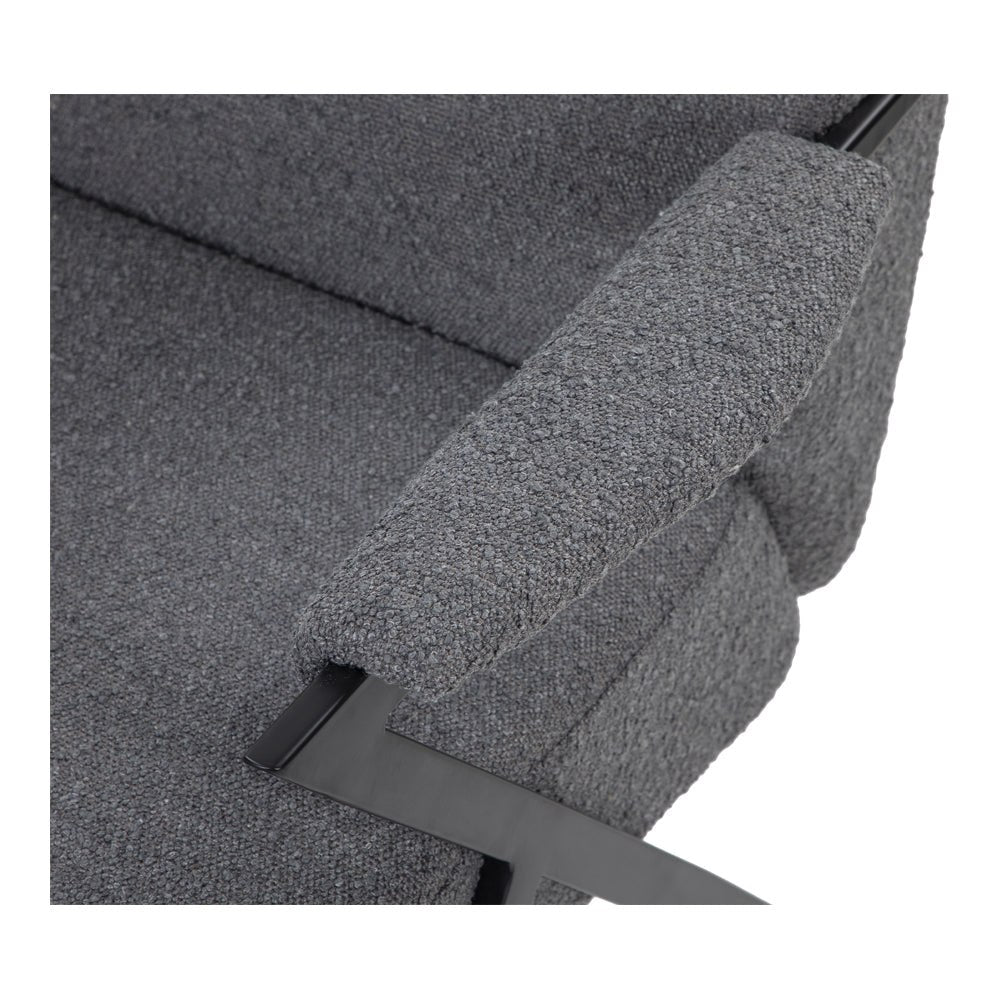 Ponti Occasional Chair - Boucle Grey