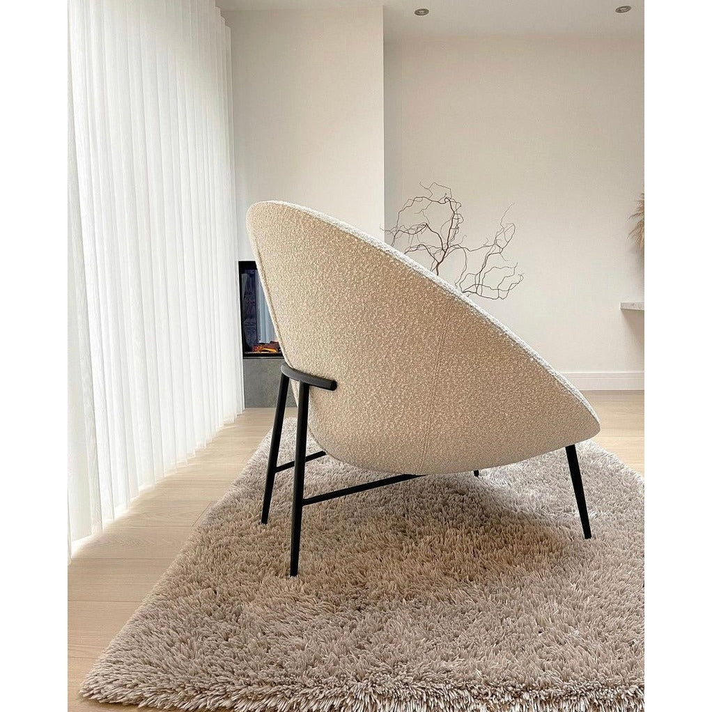 Ovalo Occasional Chair - Boucle Sand