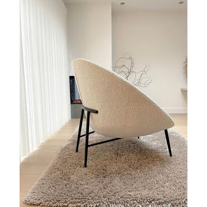 Ovalo Occasional Chair - Boucle Sand