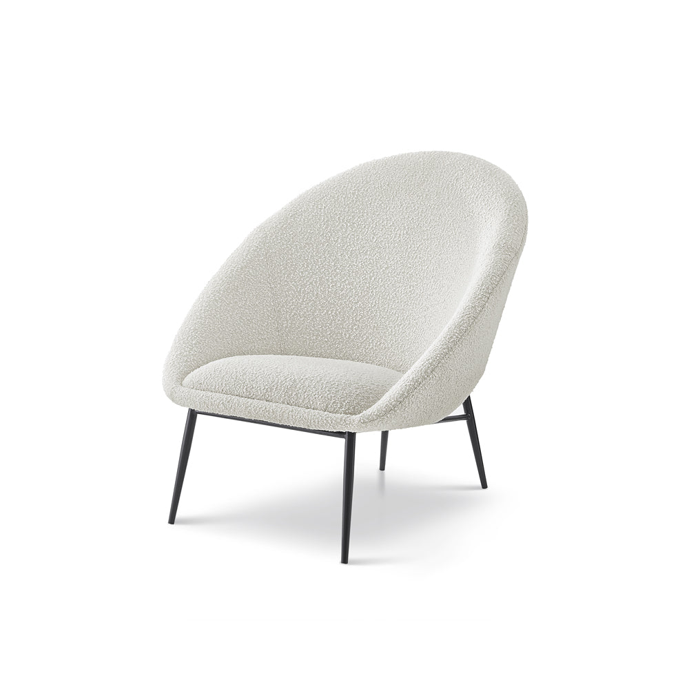 Ovalo Occasional Chair - Boucle Sand