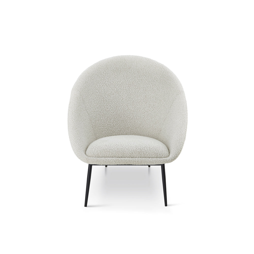 Ovalo Occasional Chair - Boucle Sand