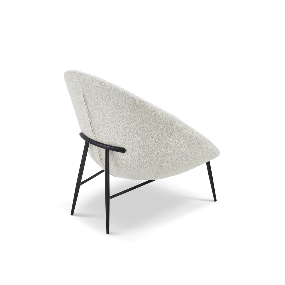 Ovalo Occasional Chair - Boucle Sand