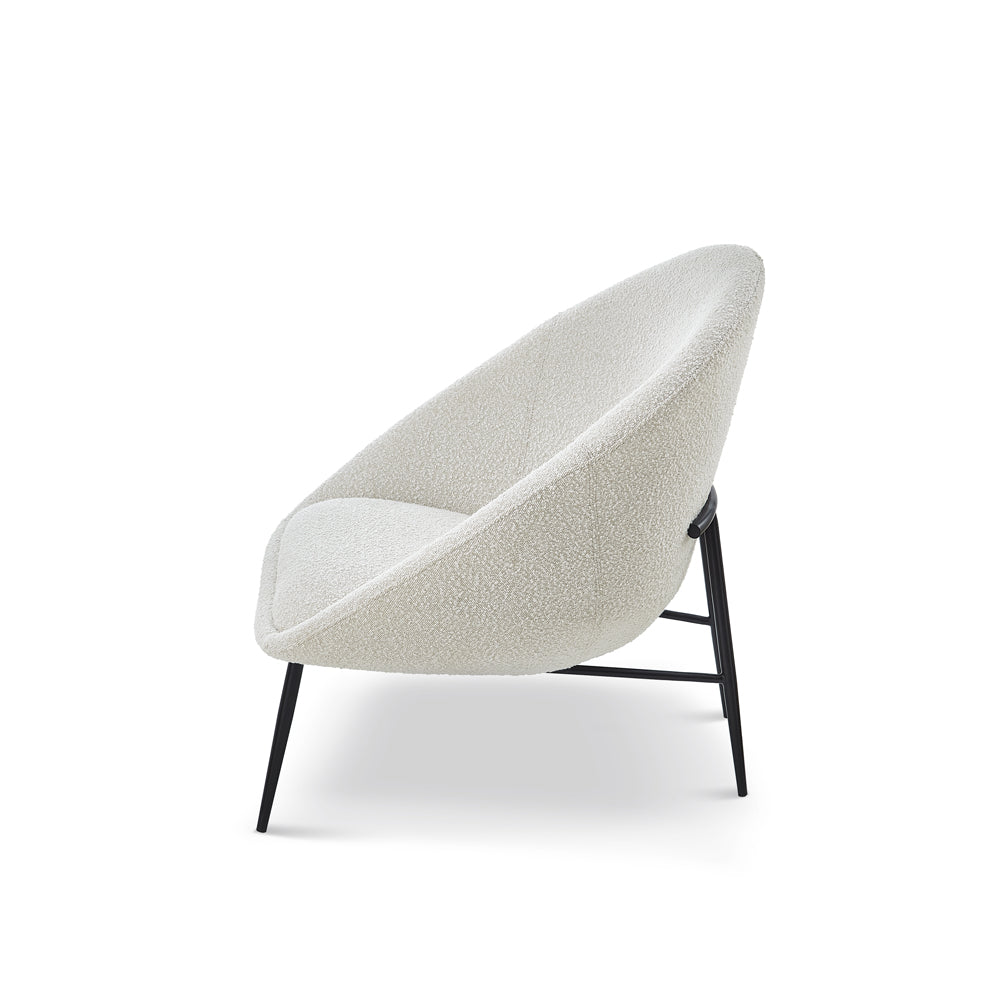 Ovalo Occasional Chair - Boucle Sand