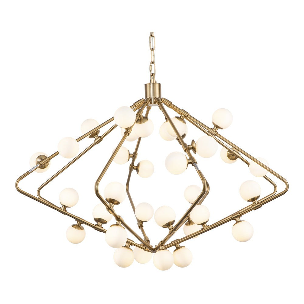 Gama Pendant Lamp - Antique Brass