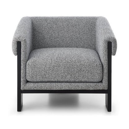 Liang and Eimil Maplin Occasional Chair - Speckle Grey & Matt Black