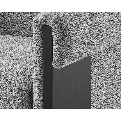 Liang and Eimil Maplin Occasional Chair - Speckle Grey & Matt Black