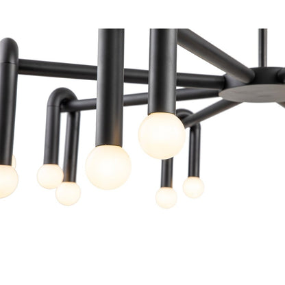 Melt 2 Pendant Lamp - Matt Black