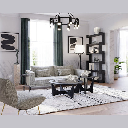 Melt 2 Pendant Lamp - Matt Black