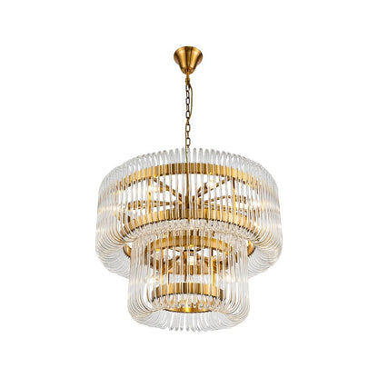 Mist Tall Pendant Lamp - Brushed Brass