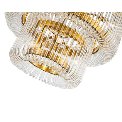 Mist Tall Pendant Lamp - Brushed Brass