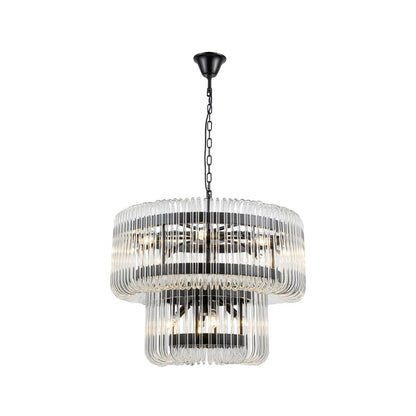 Mist Tall Pendant Lamp - Matt Black