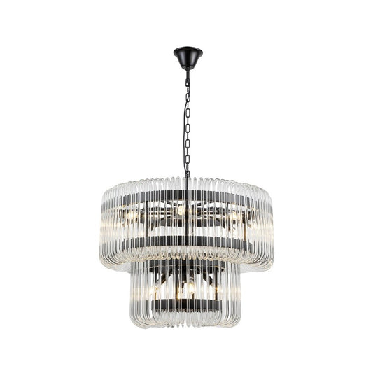 Mist Tall Pendant Lamp - Matt Black