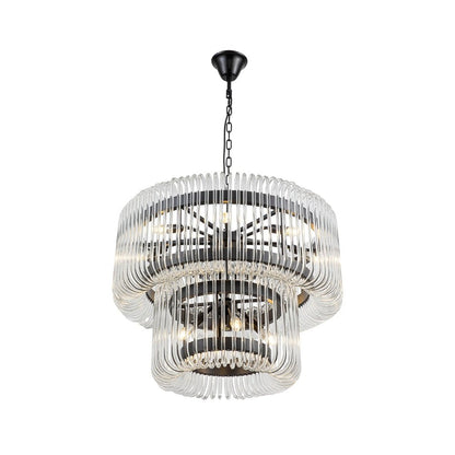 Mist Tall Pendant Lamp - Matt Black