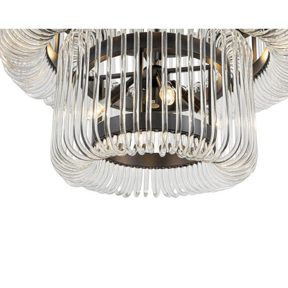 Mist Tall Pendant Lamp - Matt Black