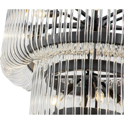 Mist Tall Pendant Lamp - Matt Black