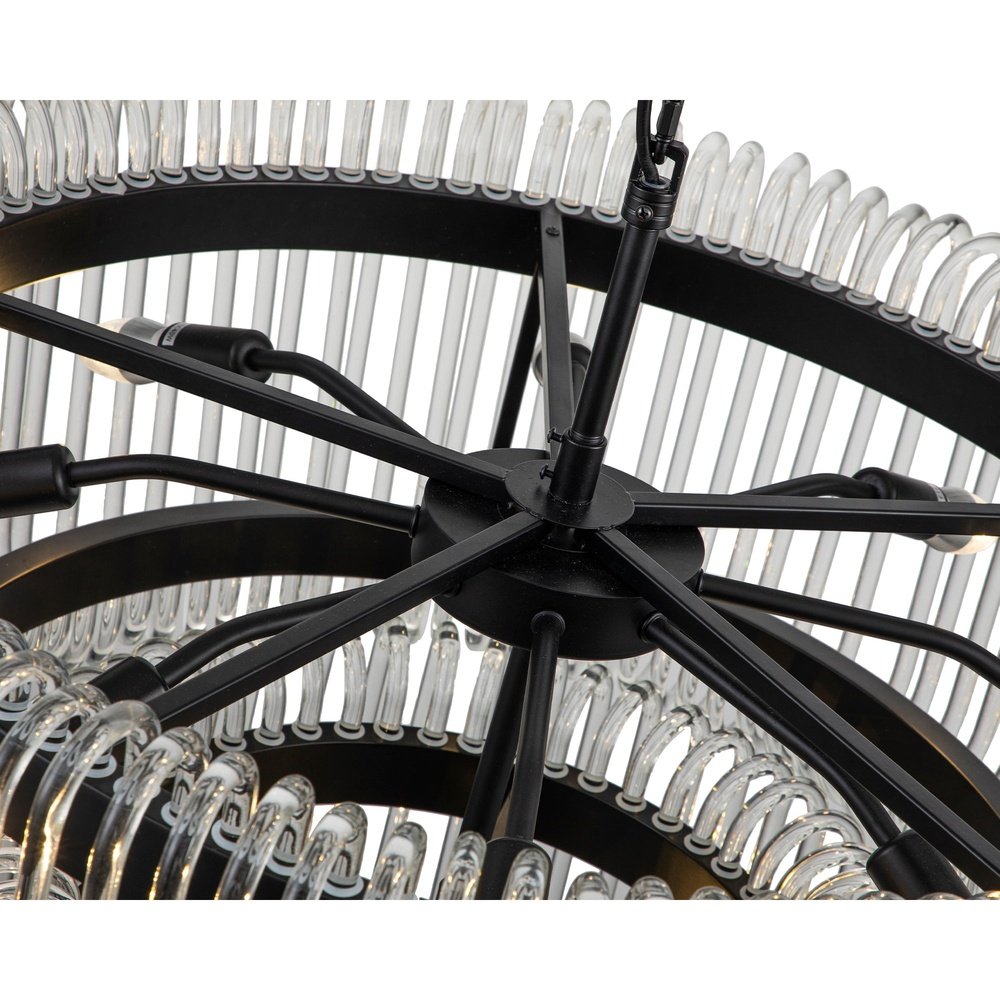 Mist Tall Pendant Lamp - Matt Black